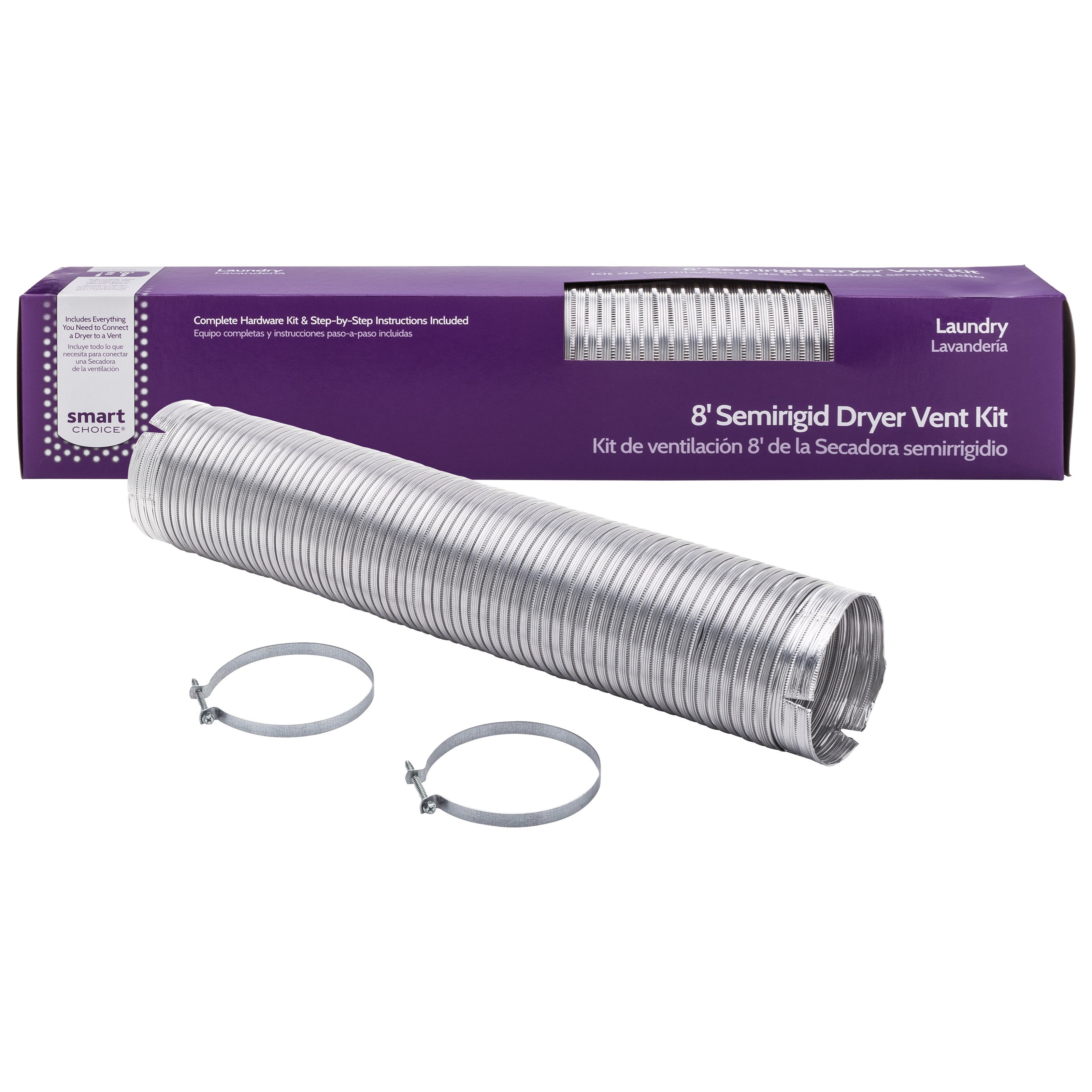 Frigidaire Smart Choice 8' Long 4'' Diameter Semi Rigid Dryer Vent